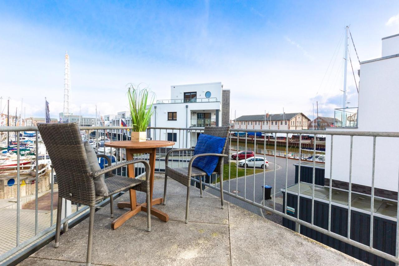 Marina 28-1 Daire Cuxhaven Dış mekan fotoğraf